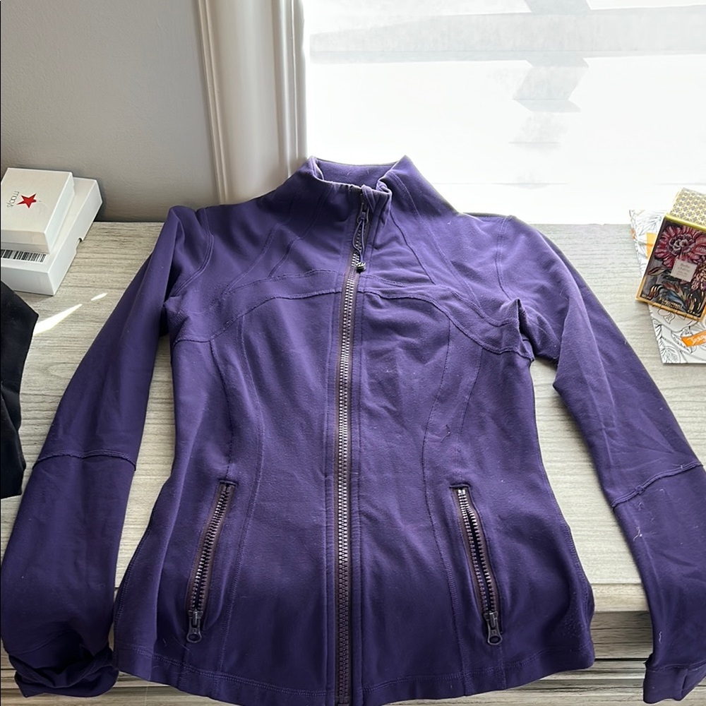 Lululemon Athletica Purple Ski Jacket Performance Fit